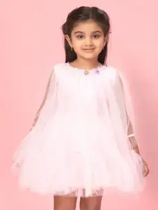 BAESD Girls Net Fit and Flare Dress