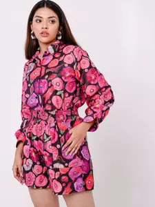 FancyPants Floral Printed Shirt & Shorts Co-Ords