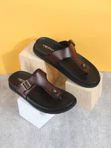 Metro Slip-On Comfort Sandals With Buckles