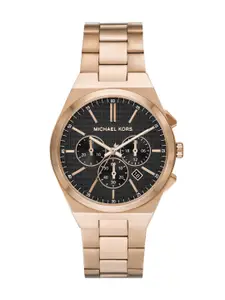 Michael Kors Men Stainless Steel Bracelet Style Analogue Multi Function Watch MK9119
