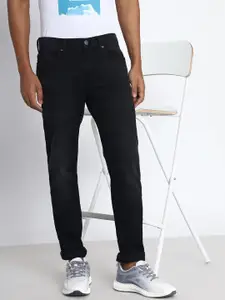 Lee Men Slim Fit Mid-Rise Clean Look Stretchable Jeans