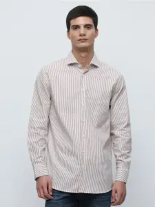 SELECTED Men Abstract Printed Regular Fit Pure Cotton Casual Shirt