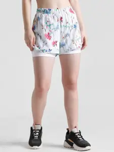 ONLY Women Floral Printed Training or Gym Shorts