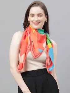 Tossido Abstract Printed Scarf