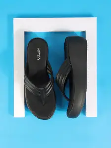 Metro Open Toe Flatform Heels