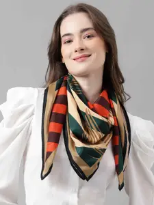 Tossido Women Pack Of 2 Striped Scarves