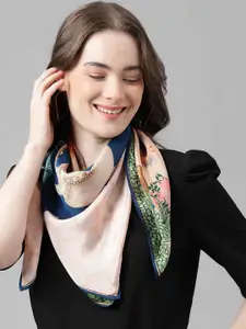 Tossido Women Pack Of 2 Graphic Printed Scarves