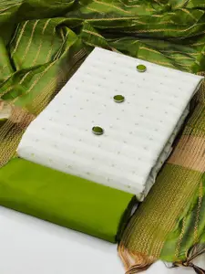 APNISHA Embroidered Unstitched Dress Material