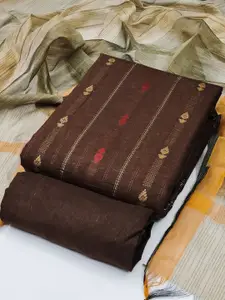 APNISHA Ethnic Woven Design Unstitched Dress Material