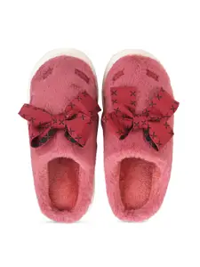 CASSIEY Women Room Slippers With Bows