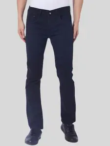 Ben Martin Men Ben Slim Fit  Mid-Rise Clean Look Stretchable Jeans