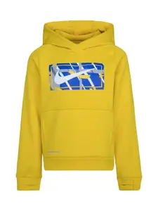 Nike Boys Graphic Printed Dry Fit Hooded Sweatshirt