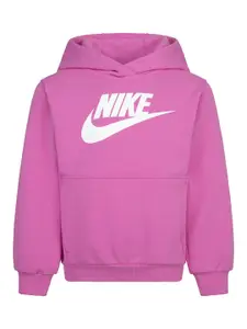 Nike Girls Printed Hooded Sweatshirt