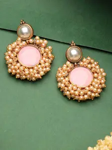 ADIVA Gold-Plated Drop Earrings