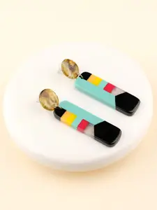 XPNSV Geometric Drop Earrings