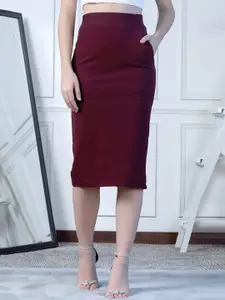 NEUDIS Pencil Midi Skirt