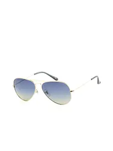 United Colors of Benetton Men Aviator Sunglasses With UV Protected Lens-BES23515 C1