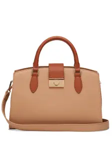 MIRAGGIO Ellen Brown Handbag With Adjustable & Detachable Crossbody Strap