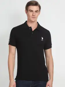 U.S. Polo Assn. Denim Co. Polo Collar Polo Collar Slim Fit T-shirt