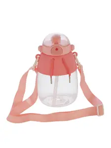 GUCHIGU Kids Pink Sipper Water Bottle With Straw 1500 ml
