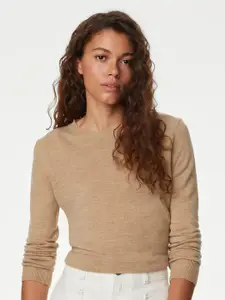 Marks & Spencer Long Sleeve Acrylic Pullover