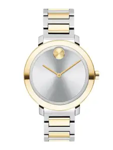 MOVADO Women Round Dial & Stainless Steel Scratch Resistance Analogue Watch 3600825