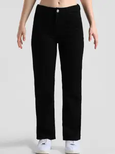 ONLY Women Clean Look Straight Fit Jeans