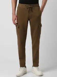 Van Heusen Sport Men Slim Fit Mid-Rise Cotton Cargos Trousers