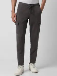 Van Heusen Sport Men Slim Fit Mid-Rise Cotton Cargos Trousers