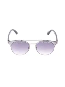IARRA Women Purple Lens & Purple Round Sunglasses