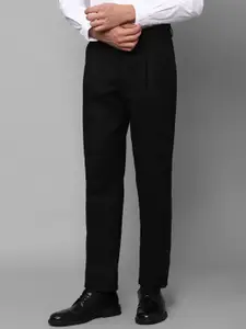 Louis Philippe Men Pleated Formal Trousers