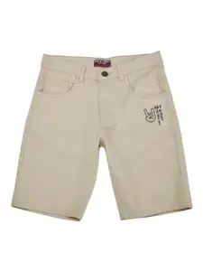 Gini and Jony Boys Mid Rise Cotton Shorts
