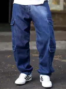 Powerlook Men Boyfriend Fit Cotton Jeans