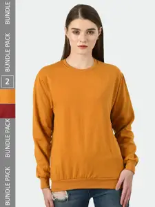 BAESD Pack of 2 Fleece Pullover Sweatshirts