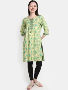 V-Mart Floral Printed Kurta