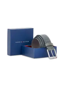 Tommy Hilfiger Men Textured Leather Casual Belt