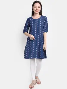 V-Mart Ethnic Motifs Printed Pure Cotton Kurta