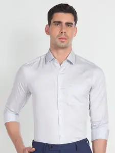 Arrow Spread Collar Pure Cotton Formal Shirt