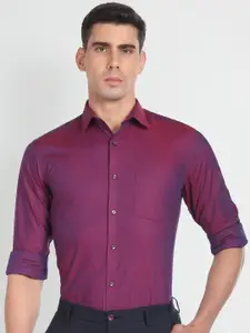 Arrow Spread Collar Pure Cotton Formal Shirt