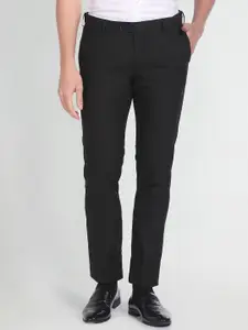 Arrow Men Mid-Rise Autoflex Trousers