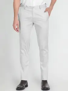 Arrow Men Mid-Rise Slim Fit Autoflex Formal Trousers