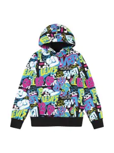 Levis Boys Typography Printed Hooded Pullover