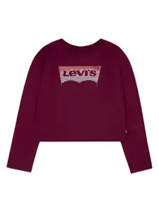 Levis Girls Typography Printed T-Shirt