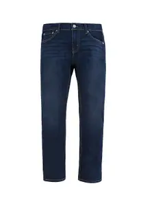 Levis Boys Slim Fit Mid-Rise Light Fade Clean Look Non Stretchable Jeans
