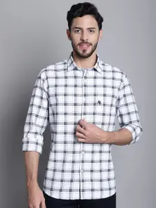 Cantabil Comfort Tartan Checked Cotton Casual Shirt