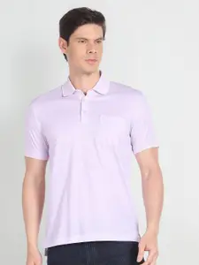Arrow Polo Collar Pockets Pure Cotton T-shirt