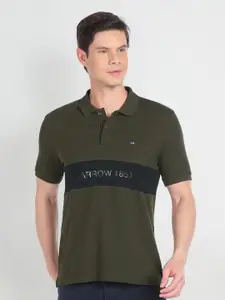 Arrow Sport Slim Fit Polo Collar Pure Cotton T-shirt