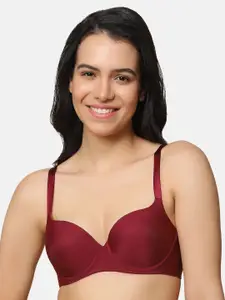 Triumph Lightly Padded Medium Coverage Underwired T-shirt Bra With All Day Comfort
