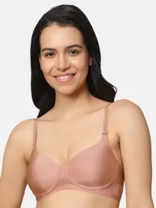 Triumph Lightly Padded Medium Coverage Underwired T-shirt Bra With All Day Comfort