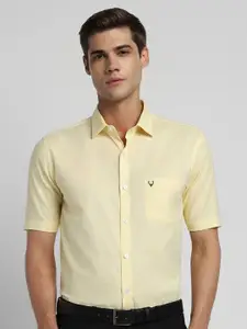 Allen Solly Spread Collar Pure Cotton Slim Fit Formal Shirt
